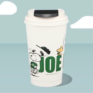 NWT Limited Edition Starbucks x Peanuts "Joe Kind" Stainless Steel Tumbler